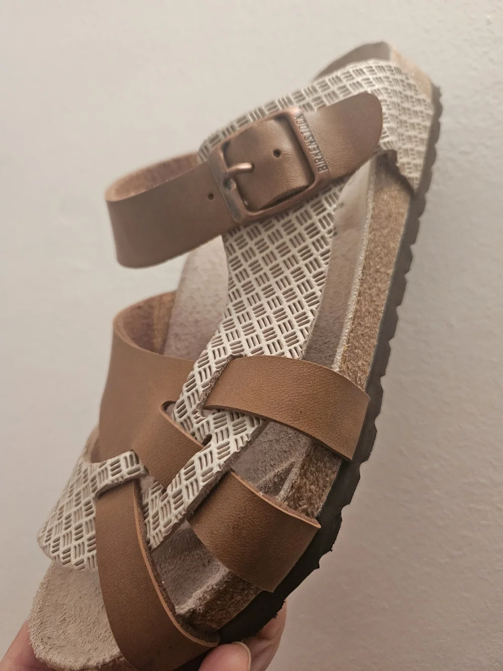 BIRKENSTOCK Papillio Women's Tan Leather Strappy Sandals